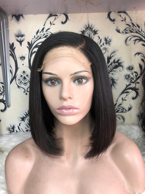 Bob Straight Wig (Natural Black)