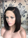 Bob Straight Wig (Natural Black)