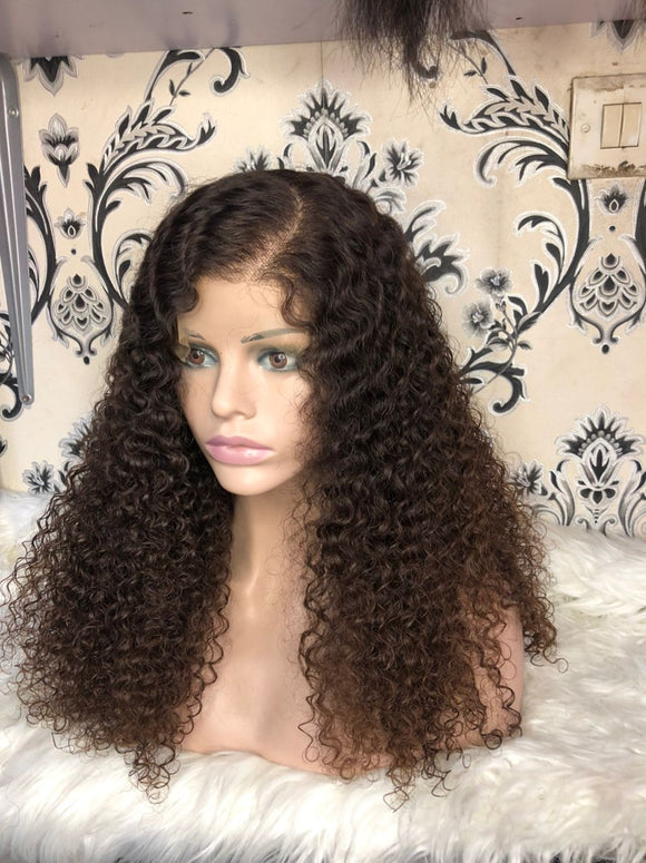 Kinky Loose Curly Wig - Mid Length